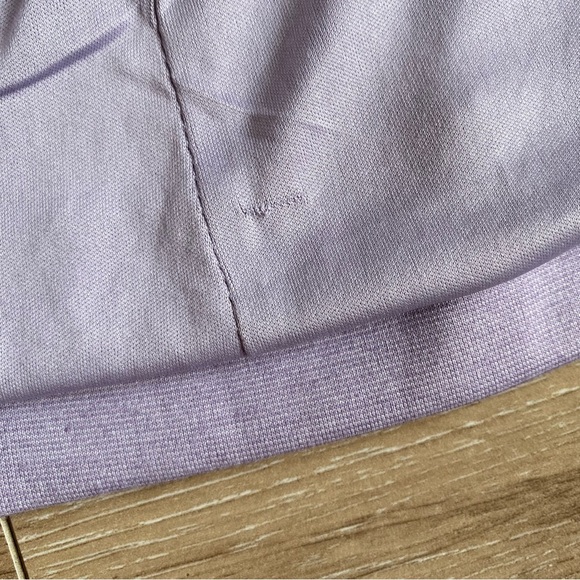 Ricki’s blazer lilac ruched‎ 3/4 sleeves notch collar single button - Picture 14 of 14